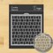 Cedar Shake Roof Cookie & Craft Stencil | CM087 by Designer Stencils |